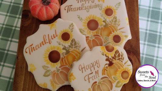 Fall Pumpkins Layered Stencil Set