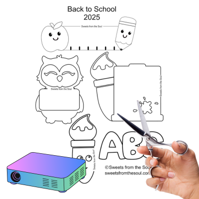 Owl Name Plaque, Back to School