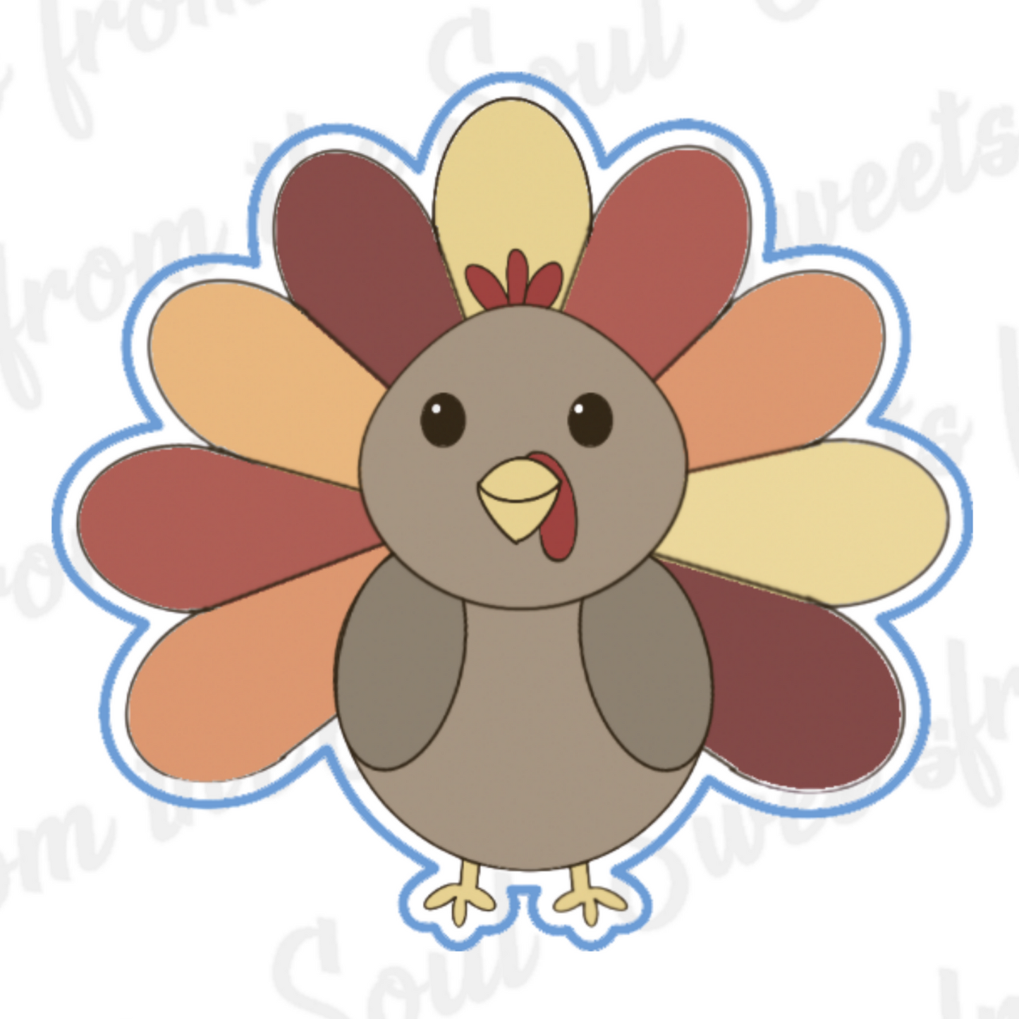 Tom Turkey Cookie Cutter