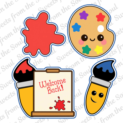 Paint Palette Cookie Cutter