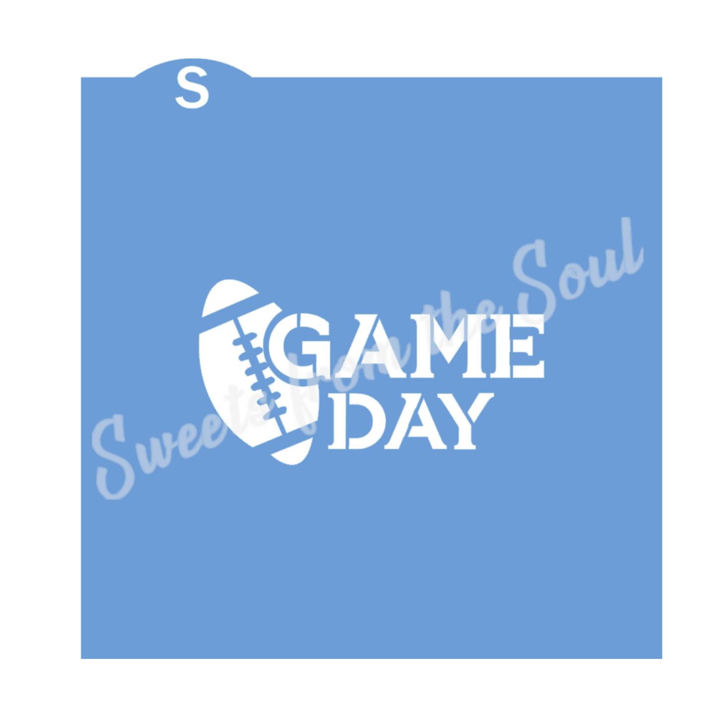Digital SVG Downlad: Game Day Cookie Stencil