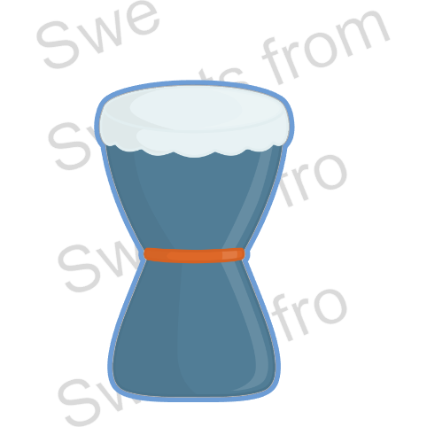 Bongo Drum Cookie Cutter