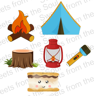 Camping Cookie Cutter Set