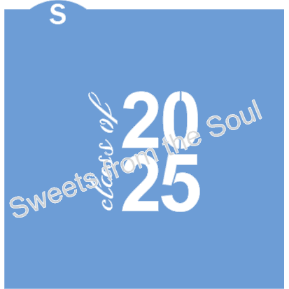 Class of 2025 Script Stencil