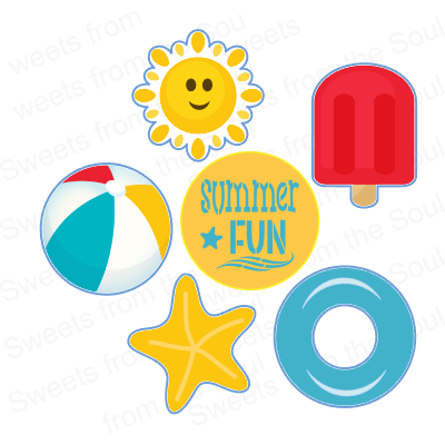 PREORDER: Summer Fun for Kids Cookie Class Kit