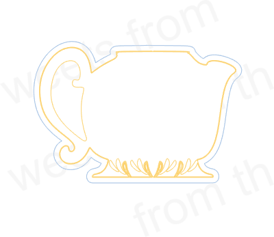 Tea Set Cookie Cutter Set Bundle