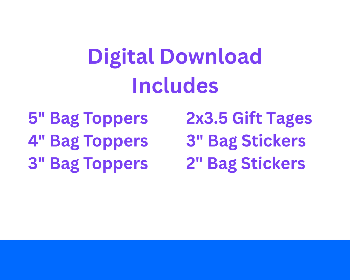 Digital File: Printable Here's to a Sweet School Year Bag Toppers, Gift Tags, & Stickers Bundle