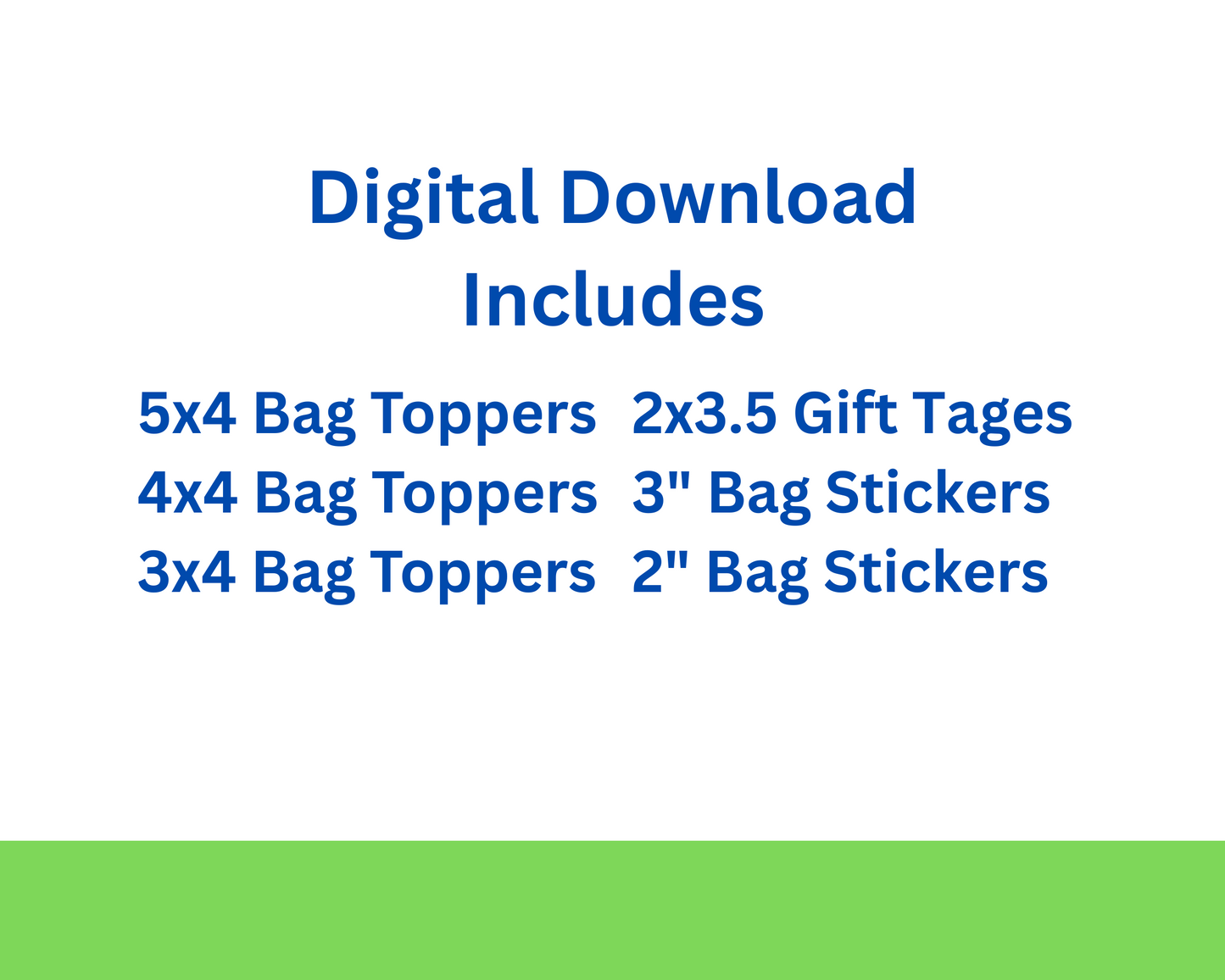 Digital File: Printable Father's Day Treat/Cookie Bag Toppers, Gift Tags, & Stickers Bundle