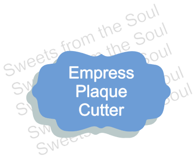 Empress Plaque Cookie Cutter