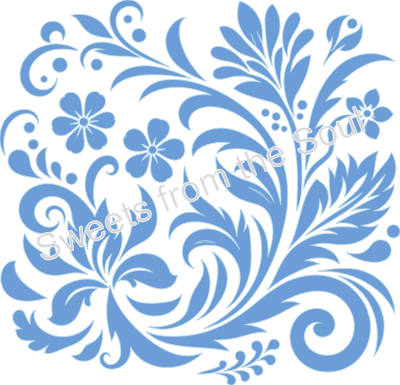 The Floral Background Stencil