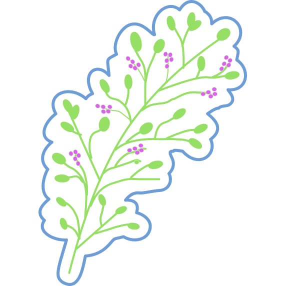 Floral Leaf Branch Cookie Cutter