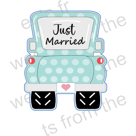 Digital STL File: Fun Truck Cookie Cutter