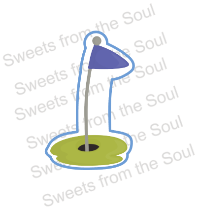 Flag on the Green Cookie Cutter