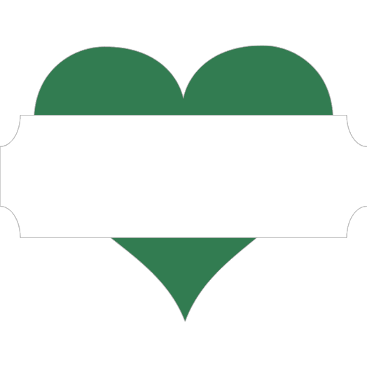 Heart with Banner Cookie Cutter