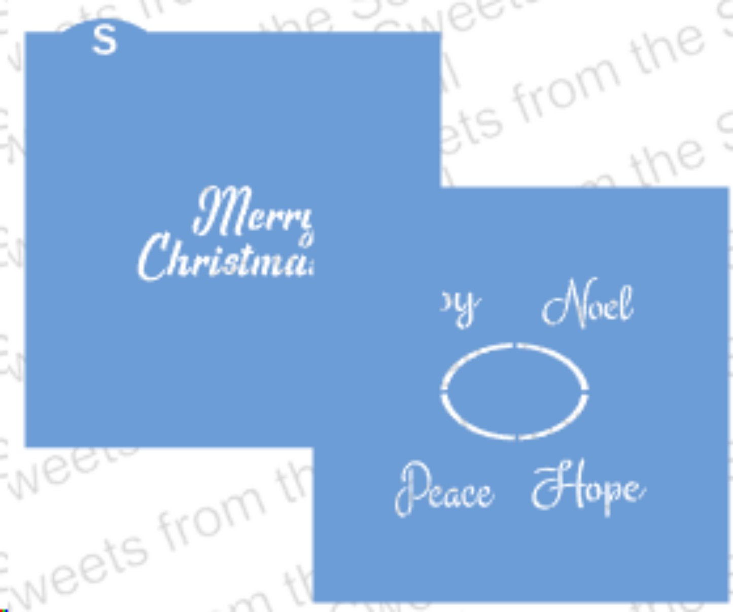Presents & Poinsettias Stencils and Cutters Bundle