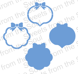 Holiday Messages & Frames Stencil Set