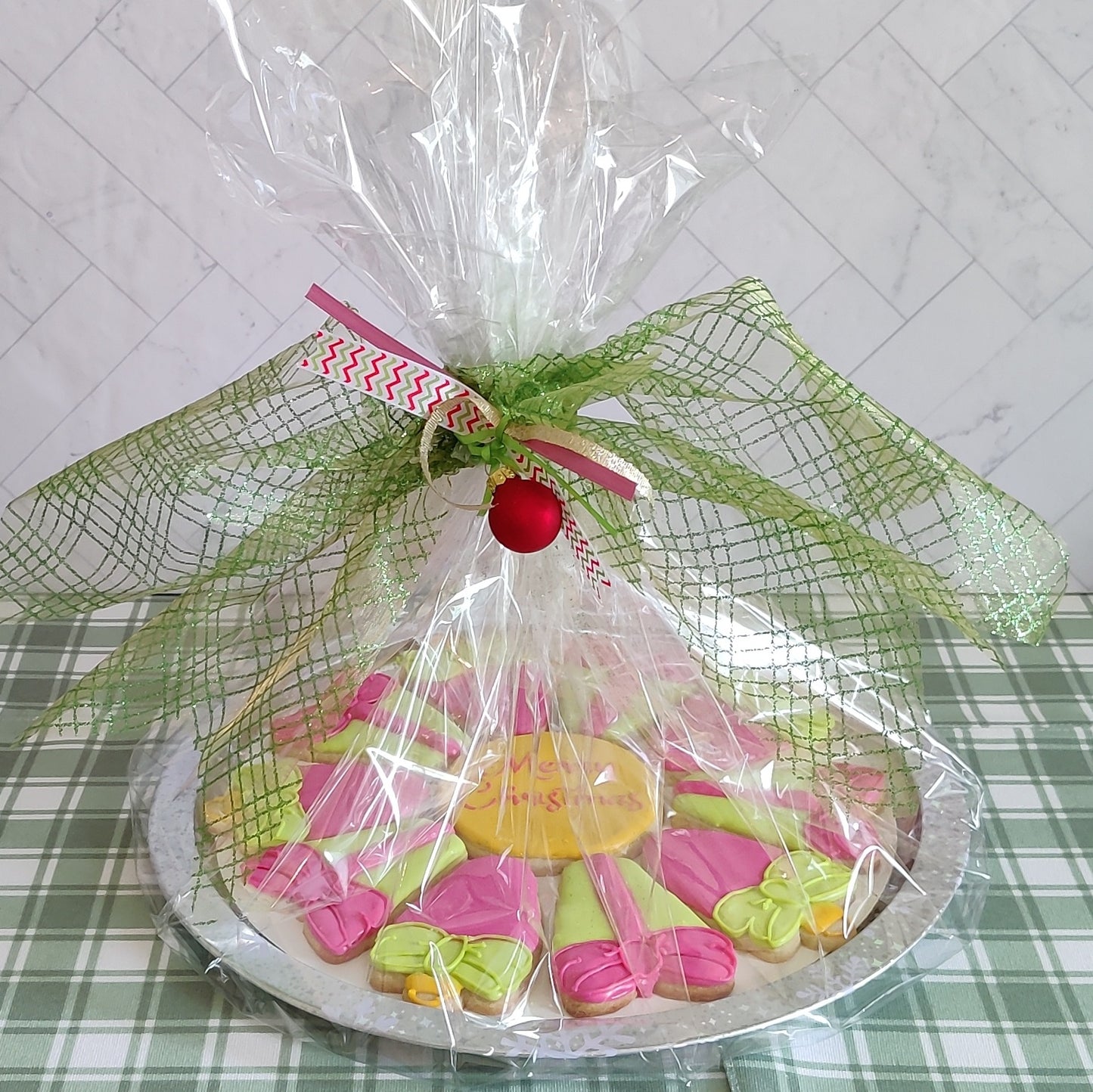 Ornaments & Presents Cookie Platter Set