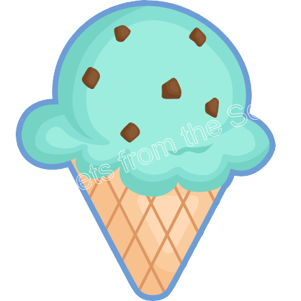 Ice Cream Cone Cookie Cutter