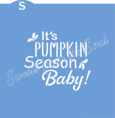 It's PUMPKIN Season Baby! 5-Piece Curated Cookie Cutter & Stencil Set