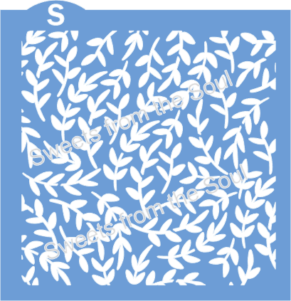 Leaves Background Stencil