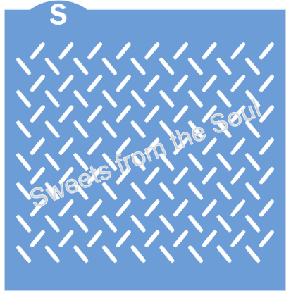 Metal Background Stencil