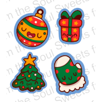 Mini Christmas Cheer 4-Piece Cookie Cutter Set