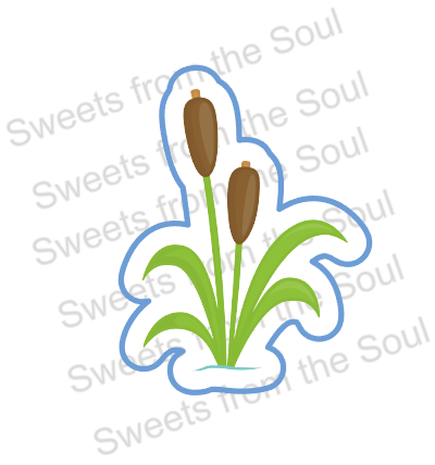Reeds & Cattails Cookie Cutter