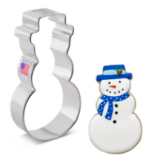 Snowman Cutter by Ann Clark