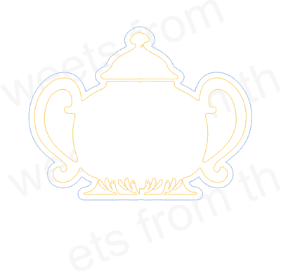 Tea Set Cookie Cutter Set Bundle