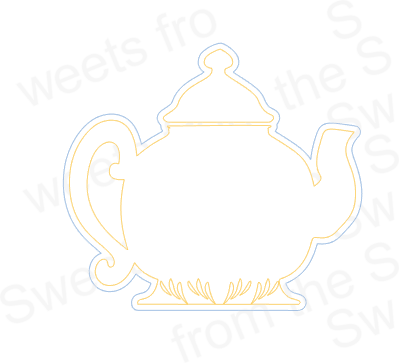 Tea Set Cookie Cutter Set Bundle