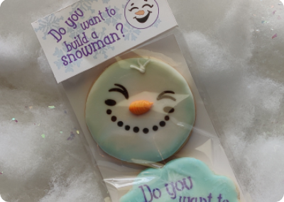 Do you want to build a snowman? Bag Topper & Gift Tags