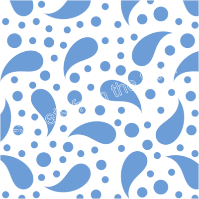 Water Background Cookie Stencil