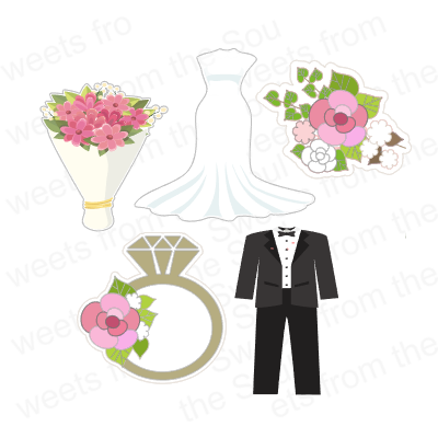 5-Piece Wedding Day Curated Set