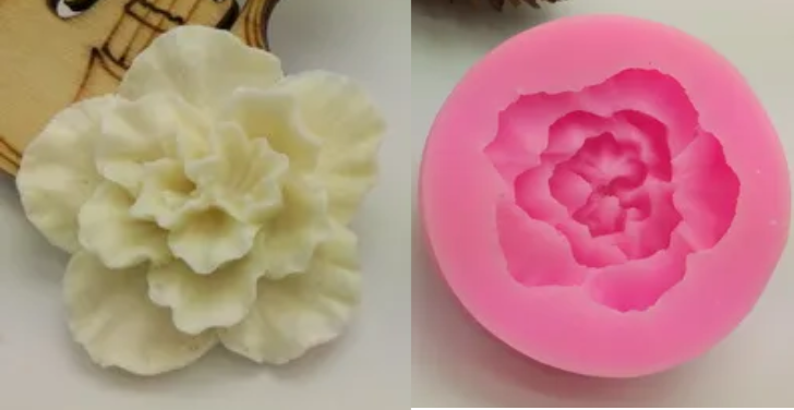 Blooming Flower Silicone Fondant Mold
