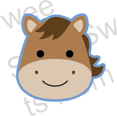 Farm Animal Face 4-Piece Cookie Cutter Set