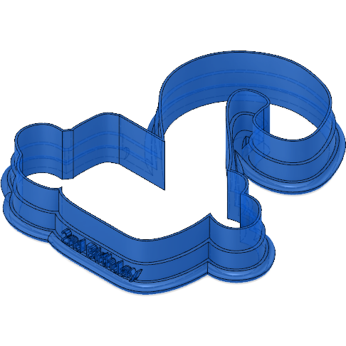 Second Birthday Cookie Cutter and Stencil Set
