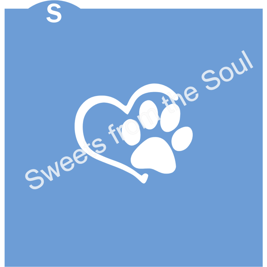 A Dog's Love Stencil