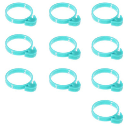 10 pcs Silicone Pastry Bag Ties