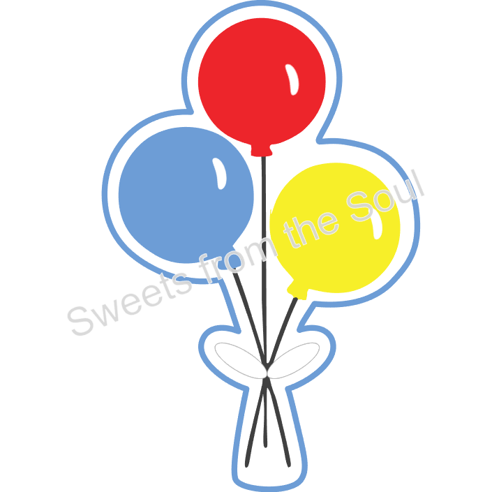 Balloons Cookie Cutter