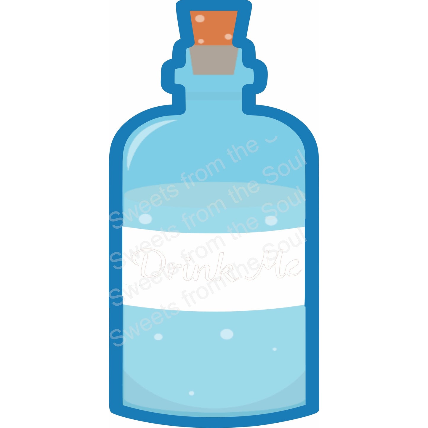 Bottle with Cork Cookie Cutter