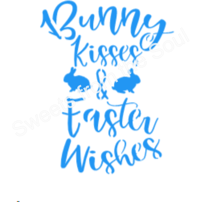 Bunny Kisses & Easter Wishes Stencil