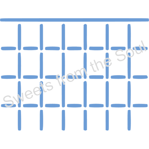 Calendar Cookie Stencil