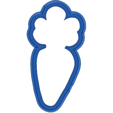 Carrot Cookie Cutter