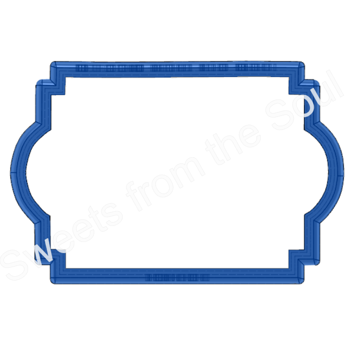 The Chadwick Plaque Cookie Cutter