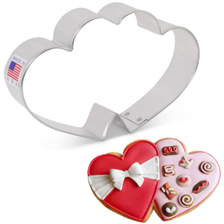 Flour Box Bakery's Double Heart Cutter by Ann Clark