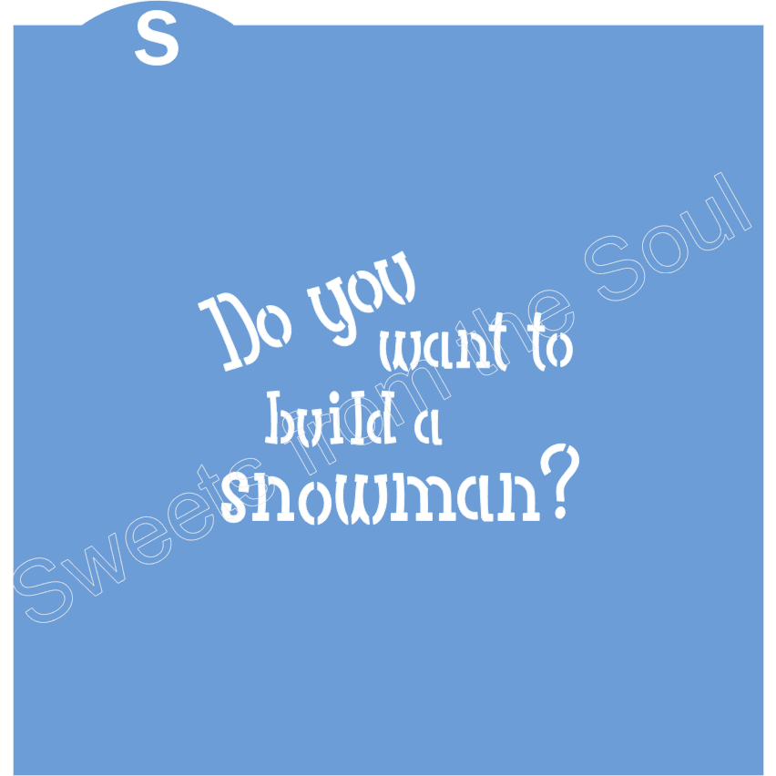 "Do you want to build a snowman?" Cookie Set