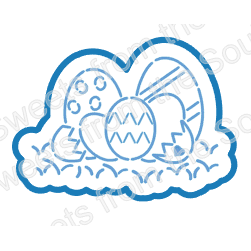PYO Easter Egg Cookie Cutter and Stencil Set