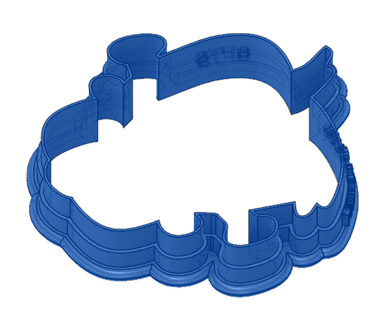 Digital STL Download: Franken Cutie Cookie Cutter