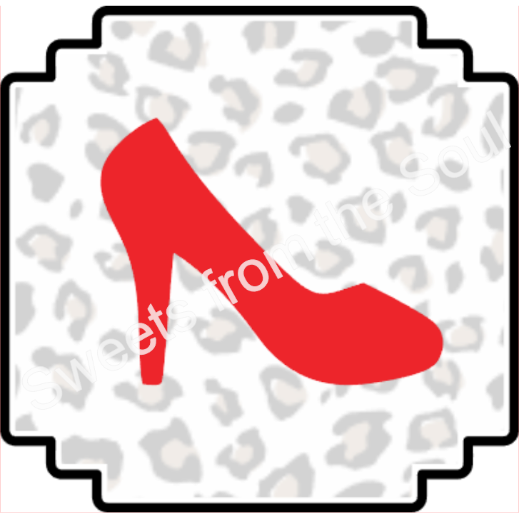 High Heel Stencil