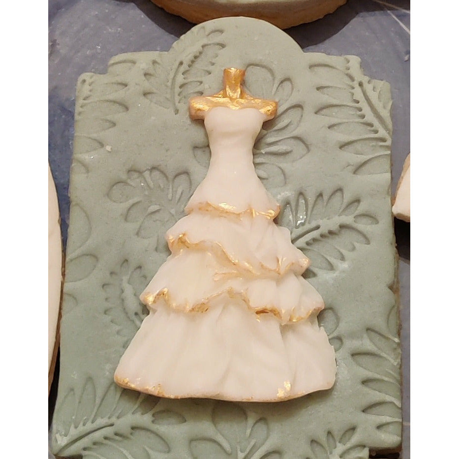 Digital STL Download: Tropical Leaves Fondant Embosser